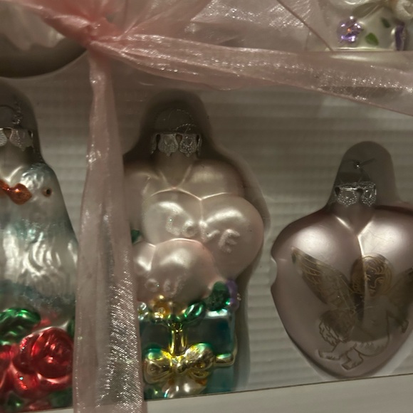 Vintage Wedding Day/ Holiday Ornament Set - Picture 8 of 16